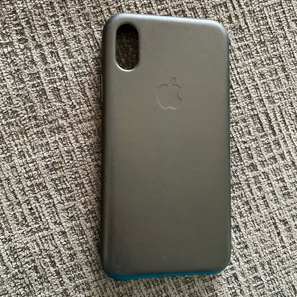 iPhone X/XS Apple Leather Case